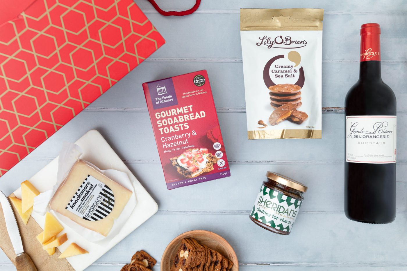 Cheese & Wine Hamper 1 Cheese & Wine Hamper